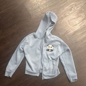 $3-Kids Blue Panda Hoodie